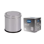 Lixeira inox basculante 3L | Mor
