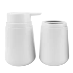 CONJUNTO P/BANHEIRO 2 PEÇAS ACQUA BRANCO Mood