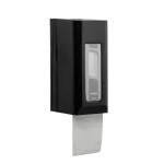 Dispenser papel higiênico cai-cai preto - Linha Street Nobre