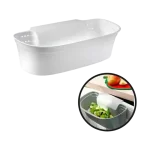 Bandeja p/descarte branca | Plasvale