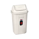 Lixeira basculante 10L bege | Sanremo