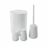 Conjunto p/banheiro 4 peças branco Linha Acqua | Mood