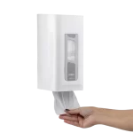 Dispenser papel higiênico cai-cai branco - Linha Street Nobre