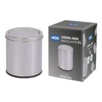 Lixeira basculante 5L Inox | Mor